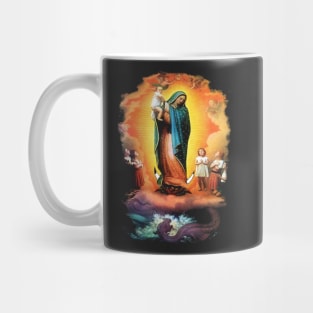 Our Lady of Guadalupe Virgin Mary Mexico Mexican Protect the Unborn Pro Life Mug